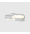 Aplique de Pared Led JUNY Blanco 2x6W 1630Lm IP54 CCT