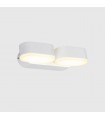 Aplique de Pared Led JUNY Blanco 2x6W 1630Lm IP54 CCT