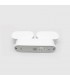 Aplique de Pared Led JUNY Blanco 2x6W 1630Lm IP54 CCT