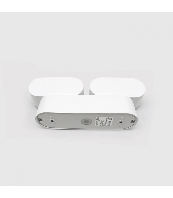 Aplique de Pared Led JUNY Blanco 2x6W 1630Lm IP54 CCT
