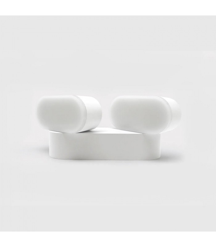 Aplique de Pared Led JUNY Blanco 2x6W 1630Lm IP54 CCT
