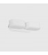 Aplique de Pared Led JUNY Blanco 2x6W 1630Lm IP54 CCT