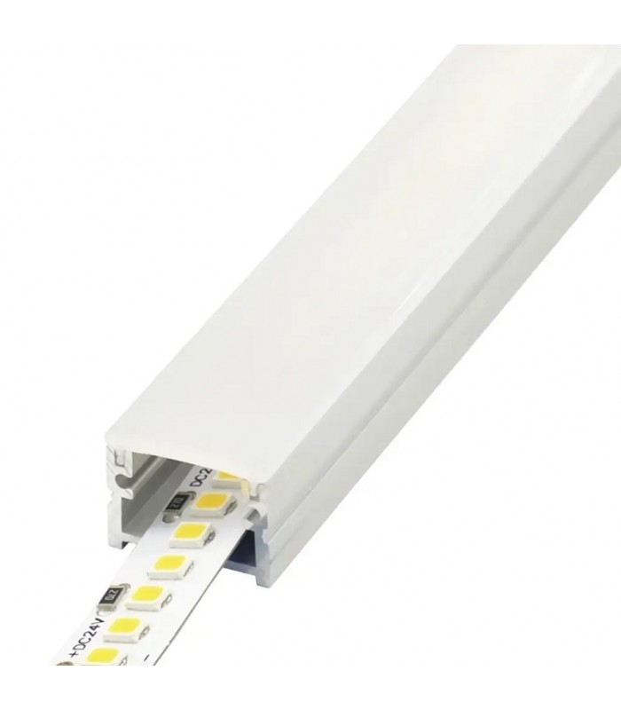 Perfil Aluminio FET Suelo Superficie/Empotrar -2 Metros-