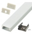 Perfil Aluminio FIT Suelo Superficie/Empotrar -2 Metros-