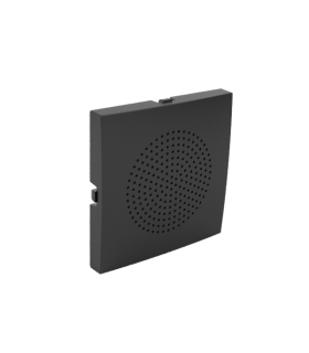 Tapa Altavoz de 2" Timbre Negro Mate Logus 90