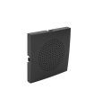 Tapa Altavoz de 2" Timbre Negro Mate Logus 90