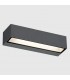 Aplique de Pared Led MERU Antracita 12W 1000Lm IP65 CCT