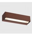 Aplique de Pared Led MERU Óxido Corten 12W 1000Lm IP65 CCT