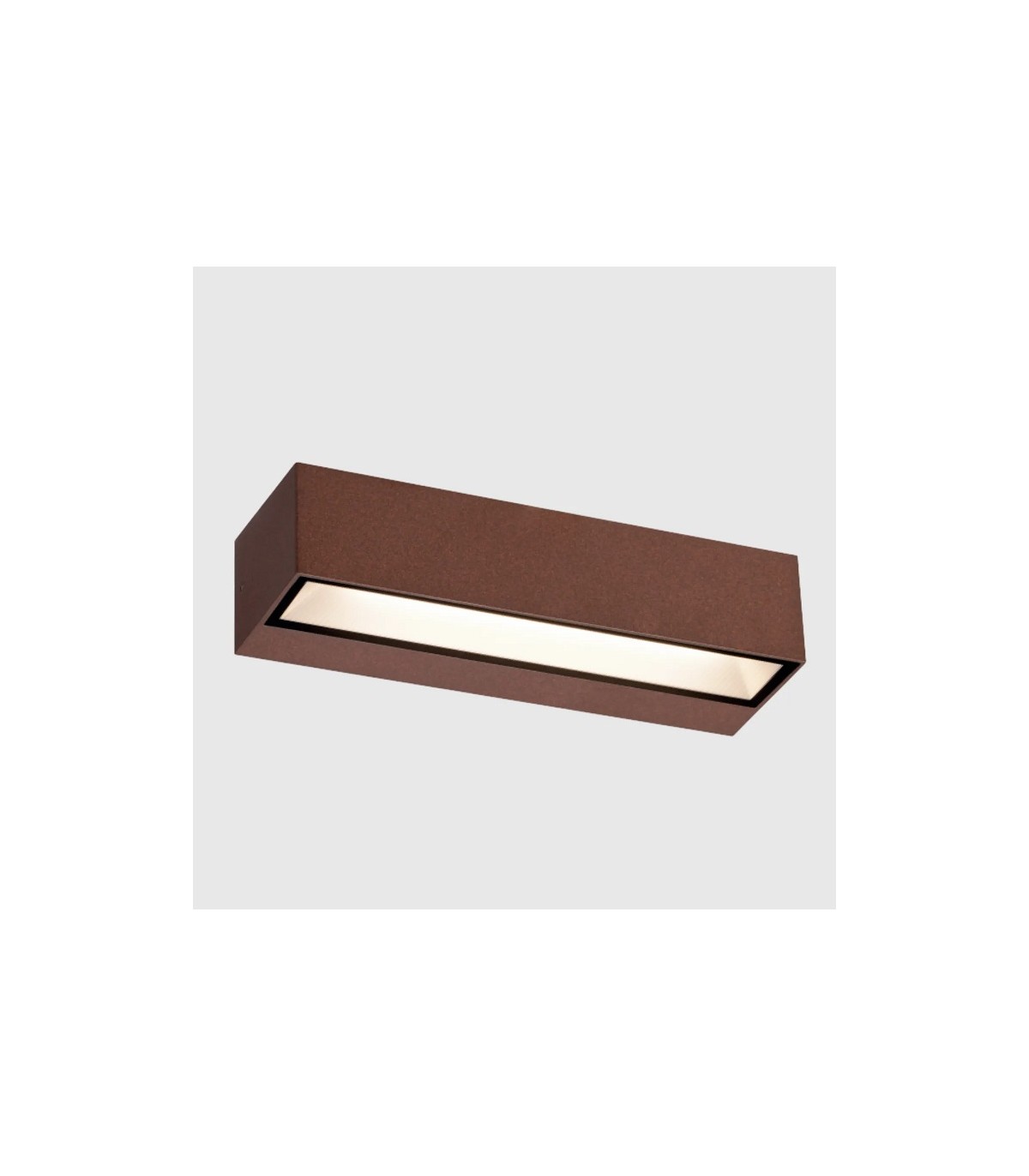Aplique de Pared Led MERU Óxido Corten 12W 1000Lm IP65 CCT