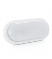 Aplique Ovalado Led SPHERE 12W 960LM IP54 Con Detector De Presencia