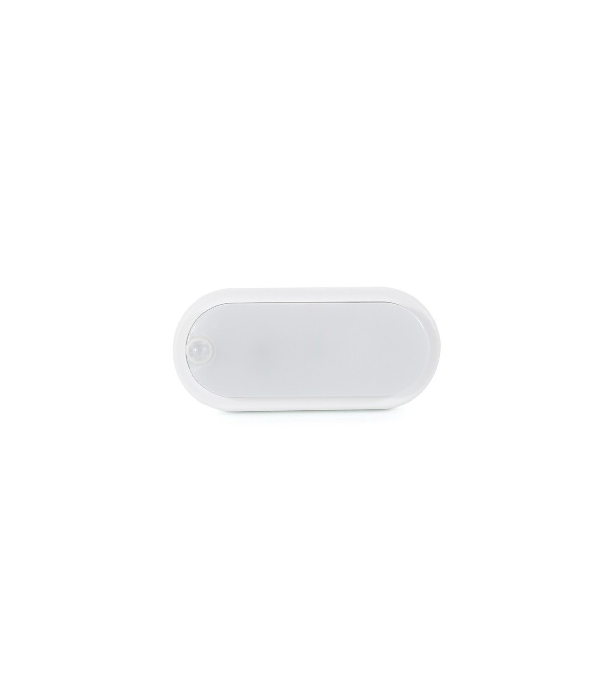 Aplique Ovalado PIR LED 12W 960Lm 120º IP54 Con detector de presencia