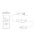 Dimmer LED 5V-24V DC 30/144W con mando.