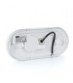 Aplique Ovalado Led SPHERE 12W 960LM IP54 Con Detector De Presencia