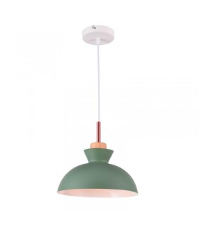 Lámpara Colgante SOMPARA 1xE27 Verde
