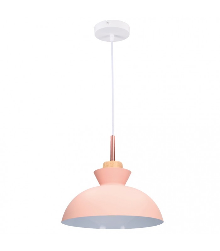 Lámpara Colgante SOMPARA 1xE27 Rosa