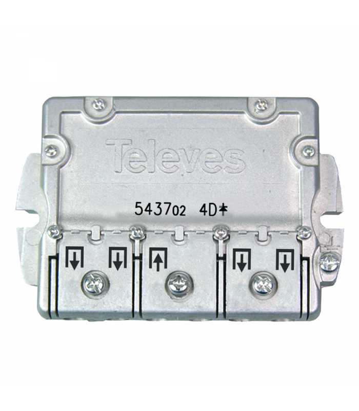 Repartidor EasyF 4D 5...2400MHz 9/7,5dB