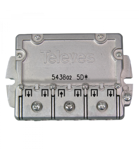 Repartidor EasyF 5D 5...2400MHz 10/9,5dB