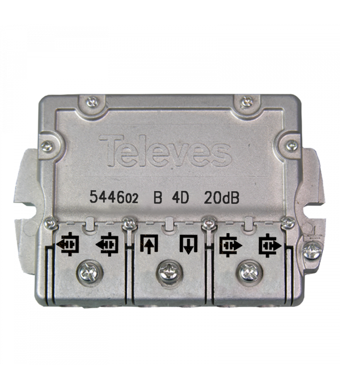Derivador EasyF 4D 5...2400MHz 20dB