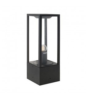 Baliza Pequeña NOZELO 1xE27 Gris Oscuro IP44
