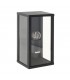 Aplique Pared NOZELO 1xE27 Gris Oscuro IP44