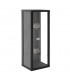 Aplique Pared NOZELO 2xE27 Gris Oscuro IP44
