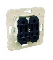 Doble Pulsador con Luminoso Mec21