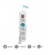 Base Múltiple 5T + Interruptor 3x1mm 1.5M Blanco