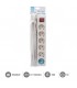 Base Múltiple Mega 6T + Interruptor 3x1.5mm² 3m