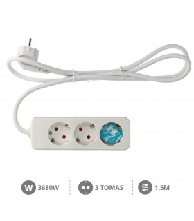 Base Multiple Mega 3T (3x1.5mm) 1.5m