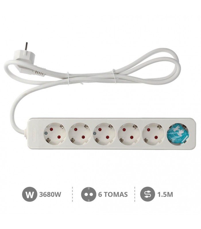 Base Multiple Mega 6T (3x1.5mm) 1.5m