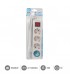 Base Múltiple Mega 4T + Interruptor 3x1.5mm 3m