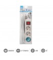 Base Múltiple Mega 3T + Interruptor 3x1.5mm 3 m