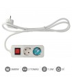 Base Múltiple Mega 2T + Interruptor 3x1.5 mm 1.5 metros