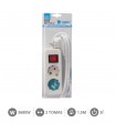 Base Múltiple Mega 2T + Interruptor 3x1.5 mm 1.5 metros
