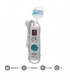 Base Múltiple 3T + Interruptor (3x1.5mm) 1,5m Blanca