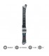 Base Múltiple 12T + Interruptor (3x1.5mm) 1,5m Negra