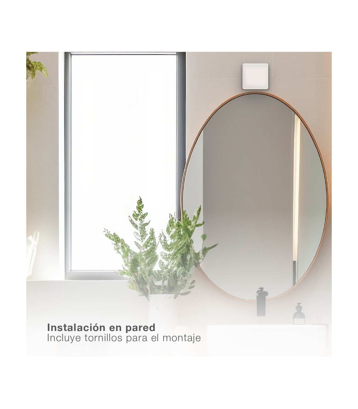 Aplique Led Baño TILANI 4.5W 385Lm IP44