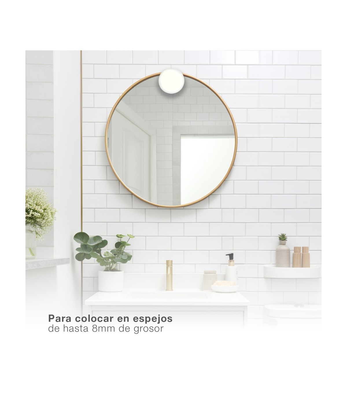 Aplique Led Baño INADA 4.5W 385Lm IP44