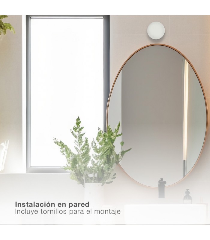 Aplique Led Baño INADA 4.5W 385Lm IP44