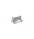 Adaptador para canal suelo 75x17 a canal 60x16 Gris