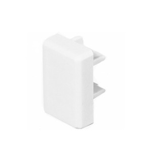 Tope para canal PVC 50x20 Blanco