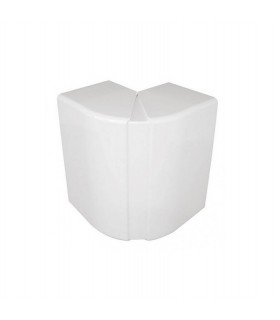Angulo Exterior Variable para canal PVC 50x20 Blanco