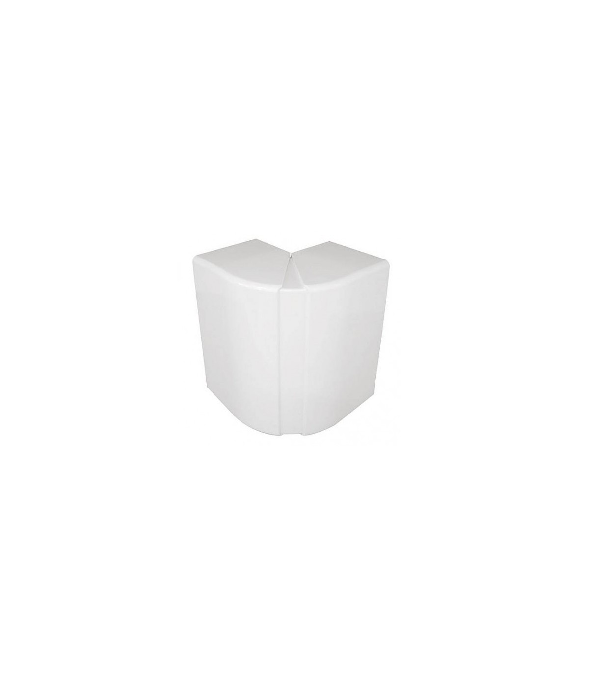 Angulo Exterior Variable para canal PVC 50x20 Blanco
