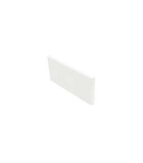Tope para canal PVC 100x50 Blanco