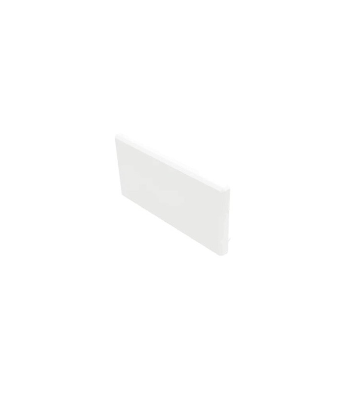 Tope para canal PVC 100x50 Blanco