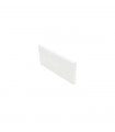 Tope para canal PVC 100x50 Blanco