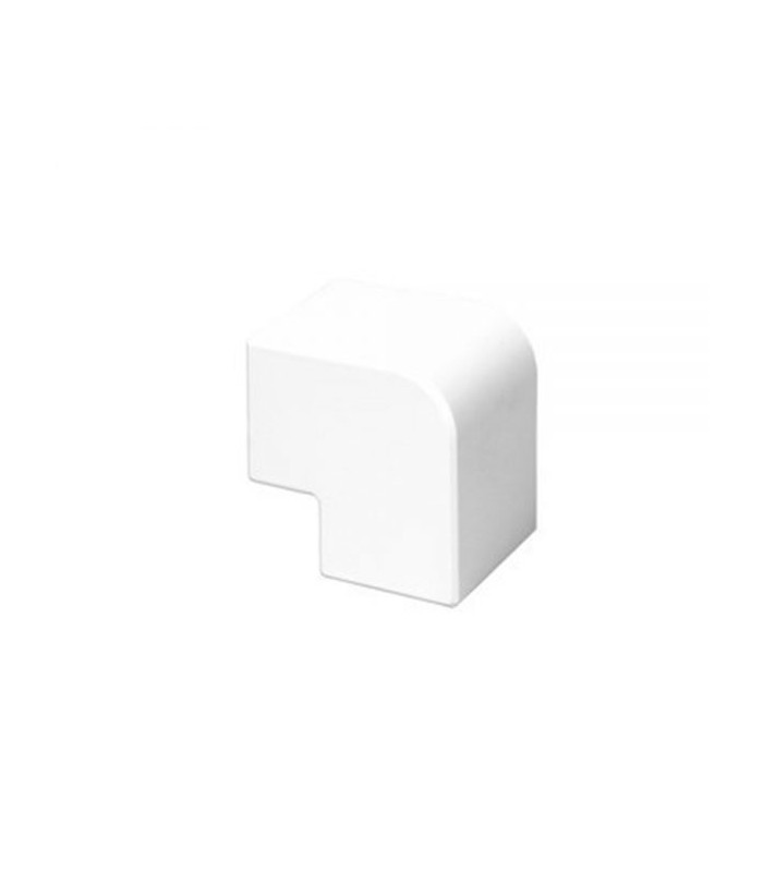 Ángulo Plano PVC para Canal 100x60 Blanco