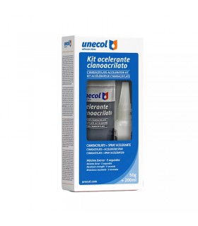 Kit Cianocrilato 50Gr + Acelerante aerosol 200Ml