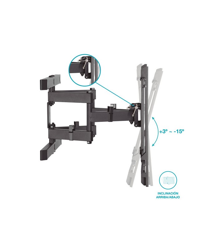 Soporte de TV con brazo 43" / 90"