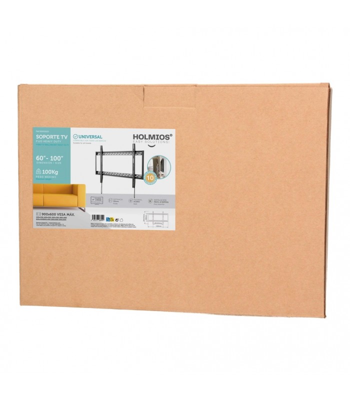 Soporte de TV fijo Heavy duty 60" / 100"